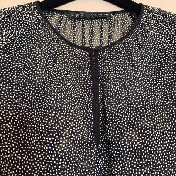 Zara - classic, feminine women’s blouse (Size S) - Picture 2 of 3